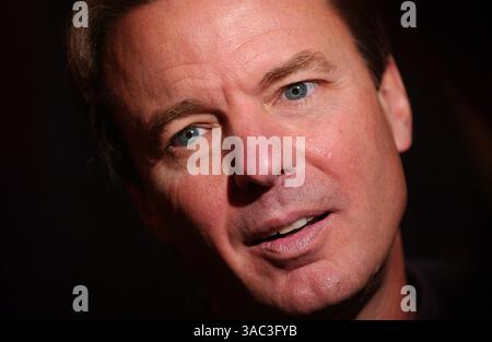 8 décembre 2007, New Hampshire espoir présidentiel démocratique ancien sénateur américain John Edwards (d-NC) campagnes dans le New Hampshire (crédit image : Banque D'Images