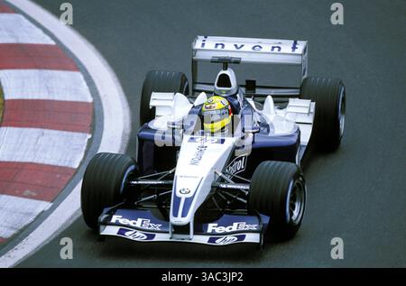 Le Pole sitter Ralf Schumacher (GER) Williams BMW FW25 a terminé deuxième de la course..Grand Prix du Canada, Rd 8, Montréal, 15 juin 2003..meilleure IMAGE. (Crédit image : ©Sutton Motorsports/ZUMA Press) Banque D'Images