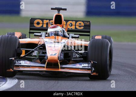 Jos Verstappen (NED) Arrows Asiatech A22..British Grand Prix Practice, Silverstone 13 juillet 2001..IMAGE NUMÉRIQUE (crédit image : ©Sutton Motorsports/ZUMA Press) Banque D'Images