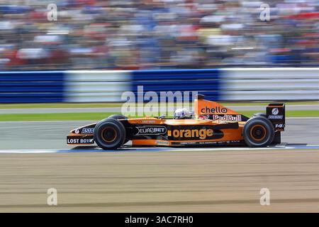 Jos Verstappen (NED) Arrows Asiatech A22..British Grand Prix, Silverstone 15 juillet 2001..IMAGE NUMÉRIQUE (crédit image : ©Sutton Motorsports/ZUMA Press) Banque D'Images