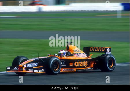 Jos Verstappen (NED) Arrows Asiatech A22.Formula One Testing, Silverstone, 21-22 août 2001.meilleure IMAGE (crédit image : ©Sutton Motorsports/ZUMA Press) Banque D'Images