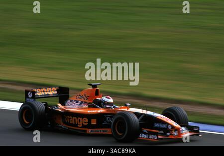 Jos Verstappen (NED) Arrows Asiatech A22.Formula One Testing, Silverstone, 21-22 août 2001.meilleure IMAGE (crédit image : ©Sutton Motorsports/ZUMA Press) Banque D'Images