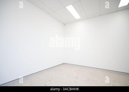 Coin d'un bureau vide Banque D'Images