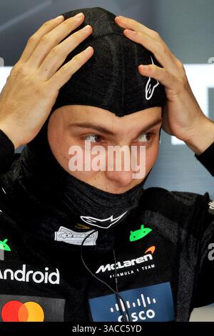 Suzuka, Japon. 04th Apr, 2025. Oscar Piastri (AUS) McLaren. 04.04.2025. Championnat du monde de formule 1, Rd 3, Grand Prix du Japon, Suzuka, Japon, journée d'entraînement. Le crédit photo devrait se lire : XPB/Alamy Live News. Banque D'Images