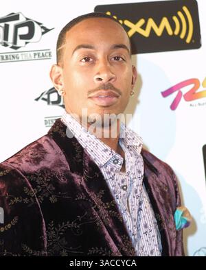 07 septembre 2007 ; Las Vegas, Nevada, États-Unis ; L'auteur-compositeur CHRIS 'LUDACRIS' BRIDGE lors de la célébration du 30e anniversaire de Ludacris qui s'est tenue au Café Martorano au Rio Hotel and Casino, Las Vegas. Banque D'Images