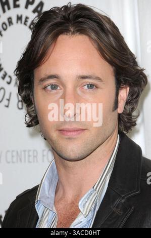 22 avril 2008 - Beverly Hills, Californie, États-Unis - ALEX O'LOUGHLIN lors de la première Hollywood au "Moonlight" au Paley Center de Beverly Hills. (Crédit image : © Jeff Frank/ZUMA Press) Banque D'Images