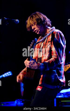 26 septembre 2007 - New York, New York, USA - le musicien THURSTON MOORE, photographié en concert le 26 septembre 2007, Brooklyn, New York. (Crédit image : © Beowulf Sheehan/ZUMA Press) Banque D'Images