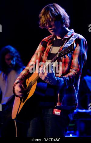 26 septembre 2007 - New York, New York, USA - le musicien THURSTON MOORE, photographié en concert le 26 septembre 2007, Brooklyn, New York. (Crédit image : © Beowulf Sheehan/ZUMA Press) Banque D'Images