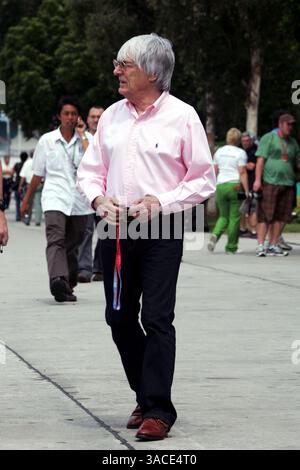 Bernie Ecclestone (GBR) F1 Supremo...Malaysian Grand Prix, Rd 2, préparatifs, Sepang, Malaysia, jeudi 20 mars 2008. Banque D'Images