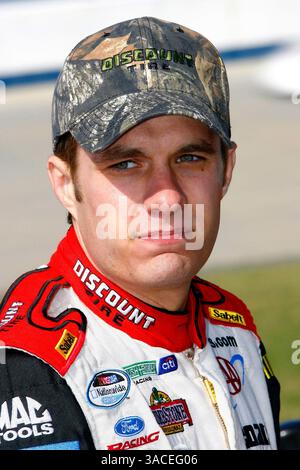22 mars 2008 - Pepsi 300 présenté par Kroger Nashville Superspeedway, Lebanon, TN. David Ragan lors des qualifications pour le Pepsi 300 au Superspeedway de Nashville. (ASP photo/Russell LaBounty)(crédit image : © PHOTOGRAPHER/Cal Sport Media) Banque D'Images
