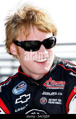 22 mars 2008 - Pepsi 300 présenté par Kroger Nashville Superspeedway, Lebanon, TN. Steve Wallace lors des qualifications pour le Pepsi 300 au Superspeedway de Nashville. (ASP photo/Russell LaBounty)(crédit image : © PHOTOGRAPHER/Cal Sport Media) Banque D'Images