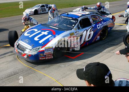 22 mars 2008 - Pepsi 300 présenté par Kroger Nashville Superspeedway, Lebanon, TN. Colin Braun présente la CitiFinancière fusion lors du Pepsi 300 à Nashville. (ASP photo/Russell LaBounty)(crédit image : © PHOTOGRAPHER/Cal Sport Media) Banque D'Images