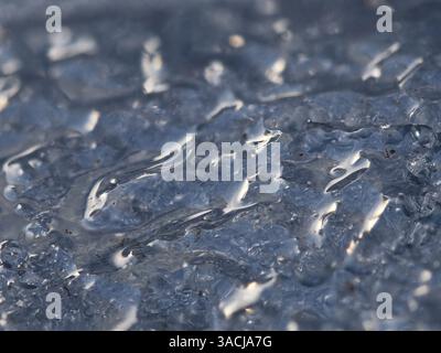 glace au sol Banque D'Images