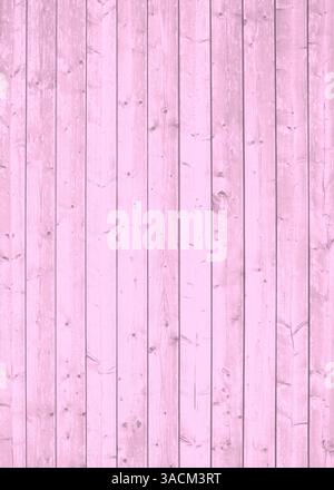 Planches en bois rose clair comme arrière-plan, toile de fond ou texture avec espace texte Banque D'Images