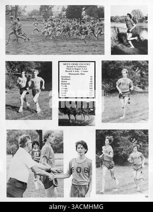 L'annuaire 1979 de l'école secondaire de Washburn, « Wahian », décrit l'année scolaire 1978-1979 avec des étudiants, des professeurs, des clubs, des clubs, et des événements majeurs dans la communauté scolaire. Banque D'Images