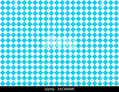 Motif diamant sans couture avec des diamants en bleu et blanc comme fond sans couture Banque D'Images
