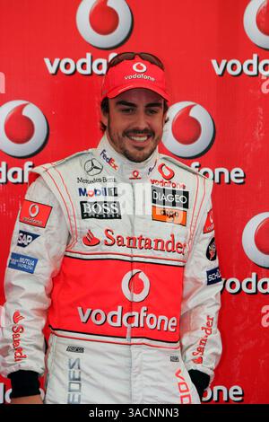 Fernando Alonso (ESP) McLaren à un événement de Karting Vodafone...Championnat du monde de formule 1, Rd 12, Grand Prix de Turquie, préparatifs, Istanbul Park, Turquie, jeudi 23 août 2007. (Crédit image : ©Sutton Motorsports/ZUMA Press) RESTRICTIONS : UK Rights OUT ! Banque D'Images