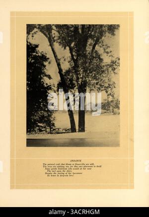 L'annuaire 'Hesperian' 1923 de West High School documente le corps étudiant, le corps professoral, les équipes sportives, les clubs et divers événements de l'année académique 1922-1923. Banque D'Images