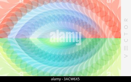 Résumé fond avec effet dynamique. Illustration vecteur de déplacement. Les gradients de la mode. Peut être utilisé à des fins de publicité, de commercialisation, de présentation. Illustration de Vecteur