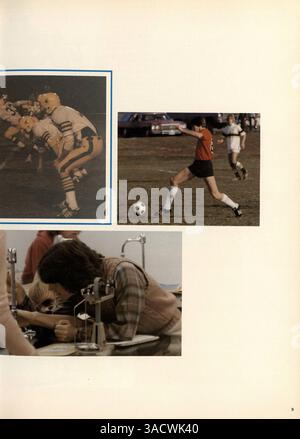 L'annuaire « talons » de la Cooper High School de Robbinsdale pour 1979 documente les événements, les équipes sportives, les faits saillants académiques et les clubs qui ont façonné l'année scolaire 1978-1979. Banque D'Images