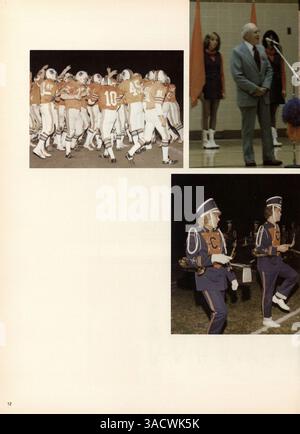Cet annuaire « talons » 1979 de la Cooper High School à Robbinsdale présente les réalisations des élèves, l'athlétisme, les clubs et les événements de l'année scolaire 1978-1979-1998. Banque D'Images