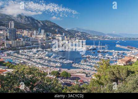 Monaco, Port Hercule (Port Hercule) Banque D'Images