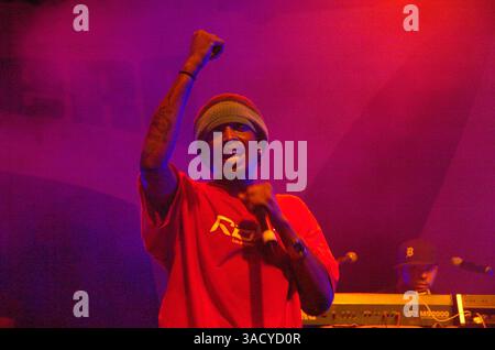 17 août 2005 ; Cannes, FRANCE ; le groupe de hip-hop californien The Pharcydes se produit en concert au Festival Pantiero à Cannes le 17 août 2005.. (Crédit image : Frederic Injimbert/ZUMAPRESS.com) Banque D'Images