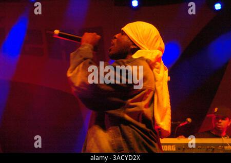 17 août 2005 ; Cannes, FRANCE ; le groupe de hip-hop californien The Pharcydes se produit en concert au Festival Pantiero à Cannes le 17 août 2005.. (Crédit image : Frederic Injimbert/ZUMAPRESS.com) Banque D'Images