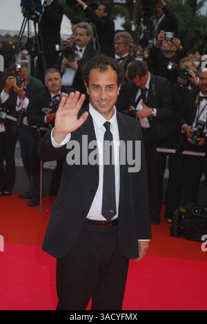 25 mai 2008 - Cannes, France - le réalisateur PAOLO SORRENTINO à la cérémonie de clôture de Cannes 2008 (image crédit : Frederic Injimbert/ZUMAPRESS.com) Banque D'Images