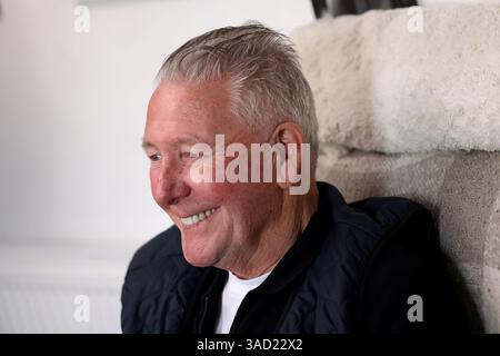Tommy Walsh, acteur, jardinier et présentateur de la BBC Ground Force, photographié à Portsmouth, Hampshire, Royaume-Uni. Banque D'Images