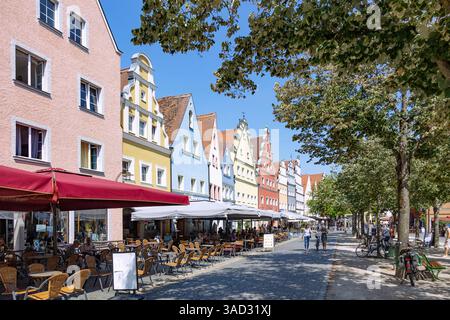 Allemagne, Bavière, Weiden in der Oberpfalz, Unterer Markt Banque D'Images