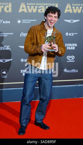 Rust, Allemagne. 05th Apr, 2025. Rust, Allemagne - 04 avril 2025 : le 25e Radio Regenbogen Award à Europa-Park avec le musicien Mark Ambor crédit : Mandoga Media/Alamy Live News Banque D'Images