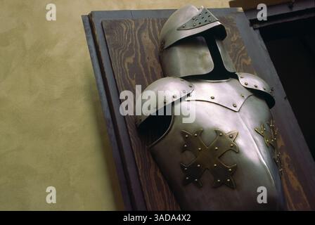 Costume d'armure, Prague, République tchèque Banque D'Images