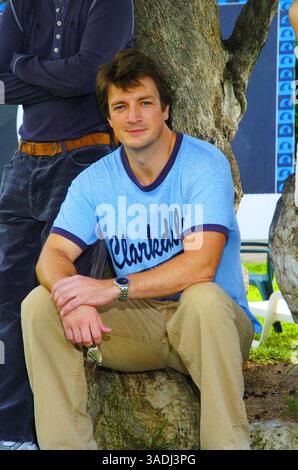 09 oct. 2005 ; Sitges, Barcelone, ESPAGNE ; L'acteur NATHAN FILLION au Photocall pour 'Serenity' au Festival du film de Sitges 2005. (Crédit image : Robert Marquardt/ZUMAPRESS.com) Banque D'Images