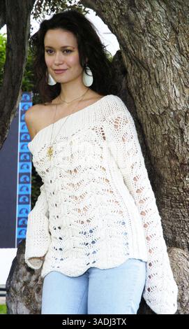 09 oct. 2005 ; Sitges, Barcelone, ESPAGNE ; L'actrice SUMMER GLAU à l'appel photo pour 'Serenity' au Festival du film de Sitges 2005. (Crédit image : Robert Marquardt/ZUMAPRESS.com) Banque D'Images