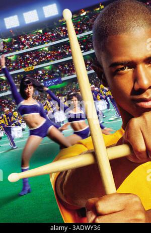 05 déc. 2002 ; Hollywood, CA, États-Unis ; affiche pour la comédie musicale romantique/drame 'Drumline' réalisé par Charles Stone III.. (Image de crédit : Entertainment Pictures/ZUMAPRESS.com) Banque D'Images