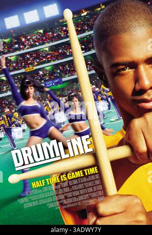 05 déc. 2002 ; Hollywood, CA, États-Unis ; affiche pour la comédie musicale romantique/drame 'Drumline' réalisé par Charles Stone III.. (Image de crédit : Entertainment Pictures/ZUMAPRESS.com) Banque D'Images