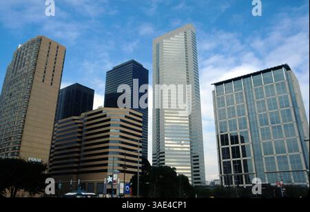 19 novembre 2004 ; Houston, TX, États-Unis ; fichier photo, date inconnue. Bâtiments qui composent l'horizon de la ville de Houston.. (Crédit image : Kevin Reece/ZUMAPRESS.com) Banque D'Images