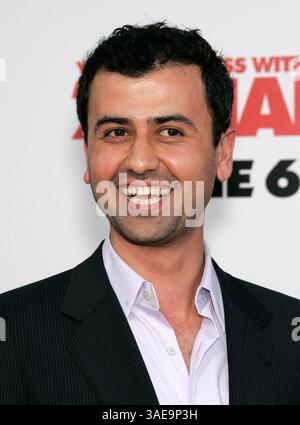 28 mai 2008 - Hollywood, Californie, États-Unis - L'acteur DAOUD HEIDAMI arrive à la première mondiale 'You Don't Mess with the Zohan' au Chinese Theatre (image crédit : Lisa O'Connor/ZUMAPRESS.com) Banque D'Images
