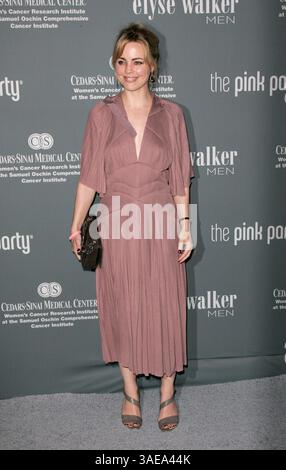 Sep 13, 2008 - Santa Monica, Californie, États-Unis - L'actrice MELISSA GEORGE arrive à la 4ème fête rose annuelle qui se tient dans un hangar à l'aéroport de Santa Monica (image crédit : Lisa O'Connor/ZUMAPRESS.com) Banque D'Images