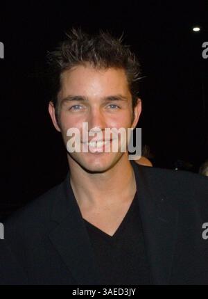 18 décembre 2001 ; Los Angeles, CA, États-Unis ; L'acteur MATTHEW MARSDEN @ LA première de Black Hawk Down. (Crédit image : Robert Millard/ZUMAPRESS.com) Banque D'Images