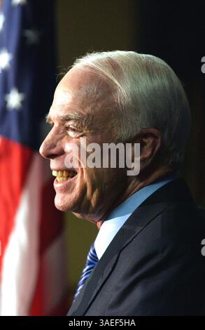 28 mai 2008 - Hollywood, Californie, États-Unis - candidat républicain à la présidence JOHN MCCAIN (crédit image : Rich Schmitt/ZUMAPRESS.com) Banque D'Images