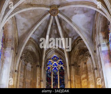 Décoration intérieure, Palais Royal Alumdaina, Palma de Majorque, Espagne, Europe Banque D'Images