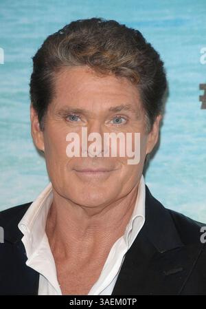 01 août 2010 - Los Angeles, Californie, États-Unis - 01 août 2010 - Los Angeles, Californie, États-Unis - L'acteur DAVID HASSELHOFF au Comedy Central Roast de David Hasselhoff aux Sony Studios, Los Angeles (crédit image : Paul Fenton/ZUMAPRESS.com) Banque D'Images