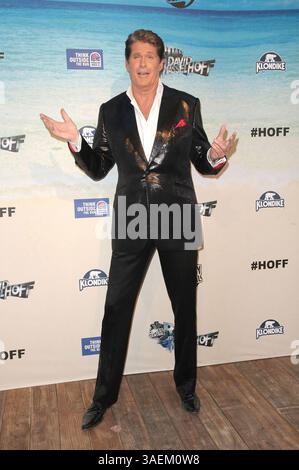 01 août 2010 - Los Angeles, Californie, États-Unis - 01 août 2010 - Los Angeles, Californie, États-Unis - L'acteur DAVID HASSELHOFF au Comedy Central Roast de David Hasselhoff aux Sony Studios, Los Angeles (crédit image : Paul Fenton/ZUMAPRESS.com) Banque D'Images