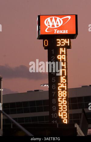 FORT WORTH, TX - nov 06, 2011 : Tony Stewart remporte la course AAA Texas 500 au Texas Motor Speedway de Fort Worth, TX. (Crédit image : © ASP/Cal Sport Media/ZUMAPRESS.com) Banque D'Images