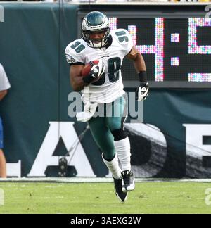 21 septembre 2008 - Philadelphie, Pennsylvanie, États-Unis - NFL 2008 - Philadelphia Eagles Kick Returner #39 QUINTIN DEMPS on Kick Returner. Les Eagles de Philadelphie ont battu les Steelers de Pittsburgh 15 à 6 le dimanche 21 septembre 2008 au Lincoln Financial Field à Philadelphie (image crédit : Tom Briglia/ZUMAPRESS.com) Banque D'Images