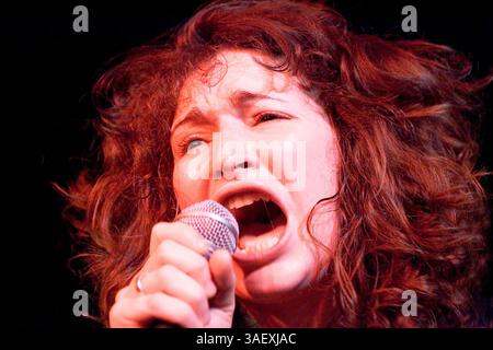 22 février 2005 ; New York, NY, États-Unis ; Morningwood se produit à Southpaw avant que le groupe commence sa tournée américaine avec The Music et Kasabian. (Crédit image : Beowulf Sheehan/ZUMAPRESS.com) Banque D'Images