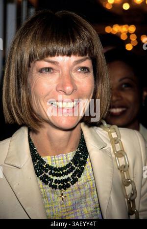 05 mai 1999 ; New York, NY, États-Unis ; ANNA WINTOUR, rédactrice en chef du magazine VOGUE, au Hall of Fame de l'ASME. Banque D'Images