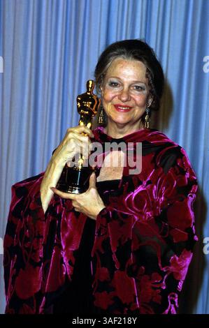 1ER JANVIER 2011 - ACADEMY AWARDS/OSCARS.13995. 1986..GERALDINE PAGE. JAMES COLBURN/(crédit image : © Globe photos/ZUMAPRESS.com) Banque D'Images
